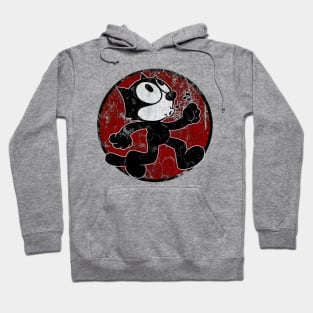 Felix The Cat Retro Halftones Vintage Hoodie